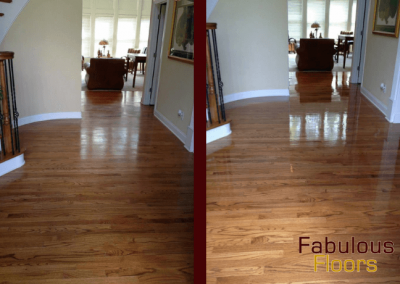 before and after wood floor cleaning auburn alabama