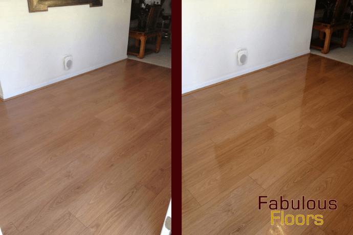 Before and After Hardwood Floor Resurfacing Decatur, AL