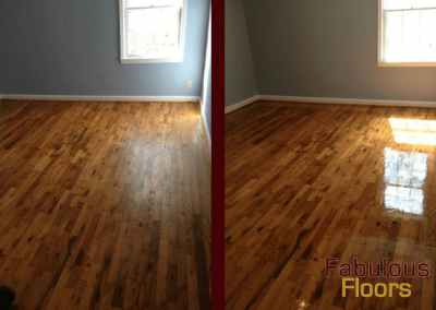 before and after wood floor cleaning huntsville alabama