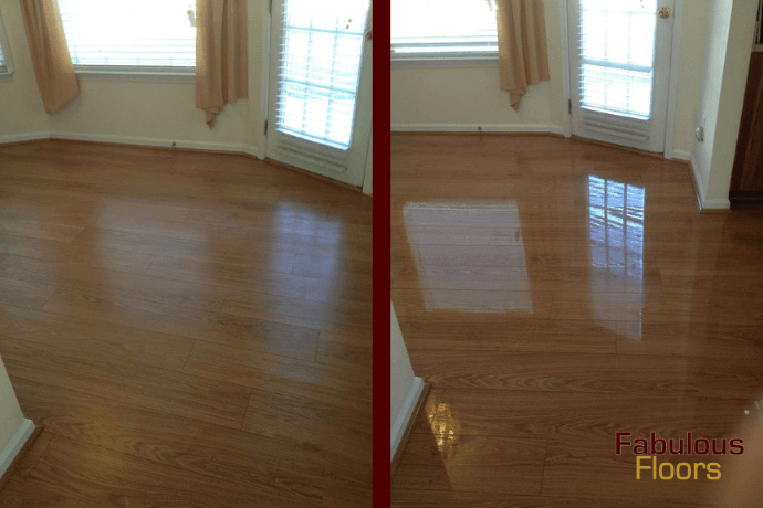 before and after a resurfacing project in hueytown, al